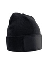 Czapka Beanie Dziecięca Poliester z Recyklingu CB445B - Black