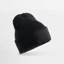 Czapka Beanie Dziecieca Poliester z Recyklingu CB445B - Black