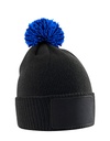 Dziecieca czapka beanie CB443B - Black & Bright Royal
