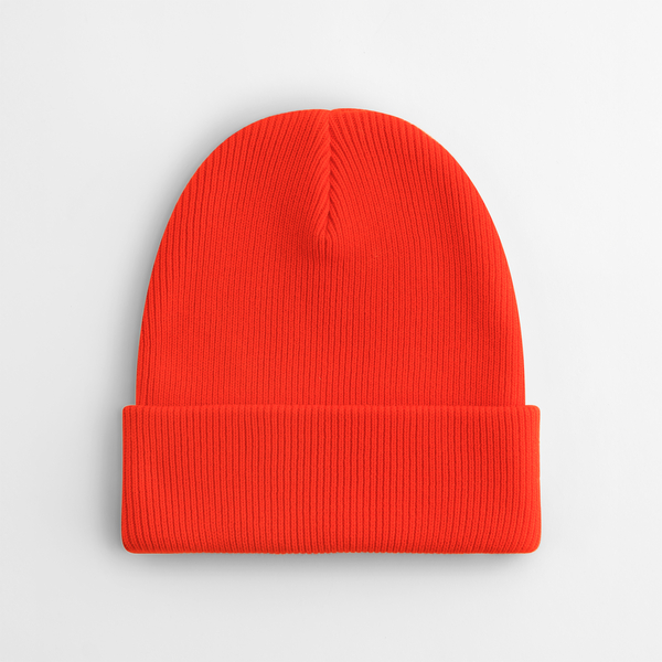 Czapka Beanie Bawelniana Dwuwarstwowa CB830N - Sunset