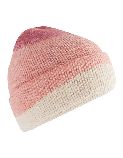 Modna czapka beanie CB532 - Rose & Peach & Vanilla