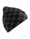 Stylowa czapka beanie CB531 - Black & Charcoal