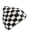 Stylowa czapka beanie CB531 - Black & Soft White