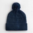 Czapka Beanie z Pomponem z Recyklingu CB530R - French Navy