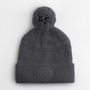 Czapka Beanie z Pomponem z Recyklingu CB530R - Graphite Grey