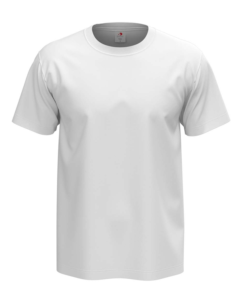 Koszulka Klasyczna Bawelniana S185 - White
