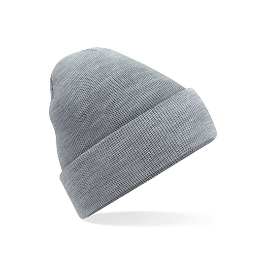 Czapka Dzianinowa z Wywinieciem Akryl Soft-Touch CB45 - Ash