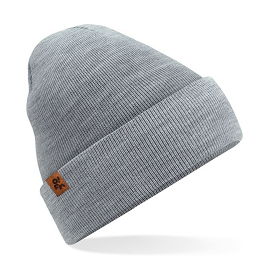 Czapka dzianinowa z wywinięciem - Ash OFM