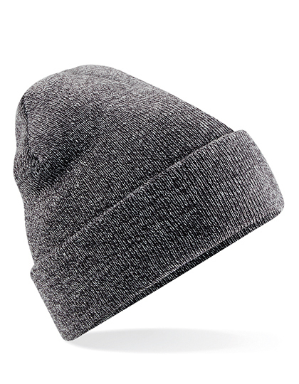 Czapka Dzianinowa z Wywinięciem Akryl Soft-Touch CB45 - Antique Grey