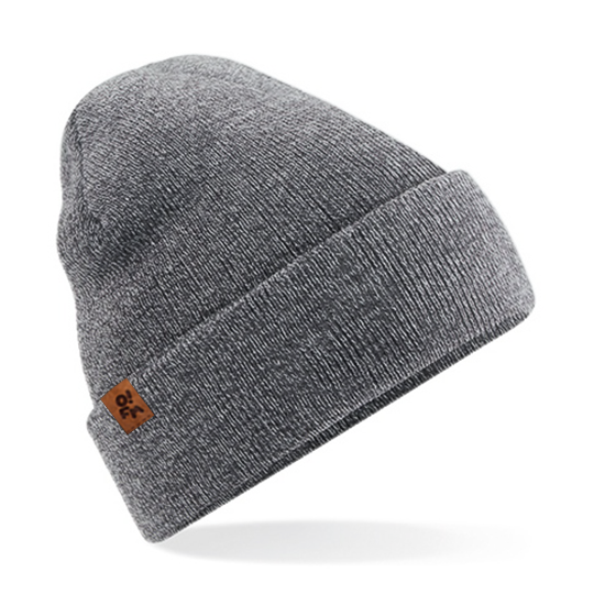 Czapka Dzianinowa z Wywinieciem Akryl Soft-Touch CB45 - Antique Grey