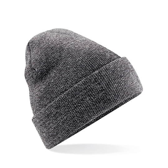Czapka Dzianinowa z Wywinieciem Akryl Soft-Touch CB45 - Antique Grey