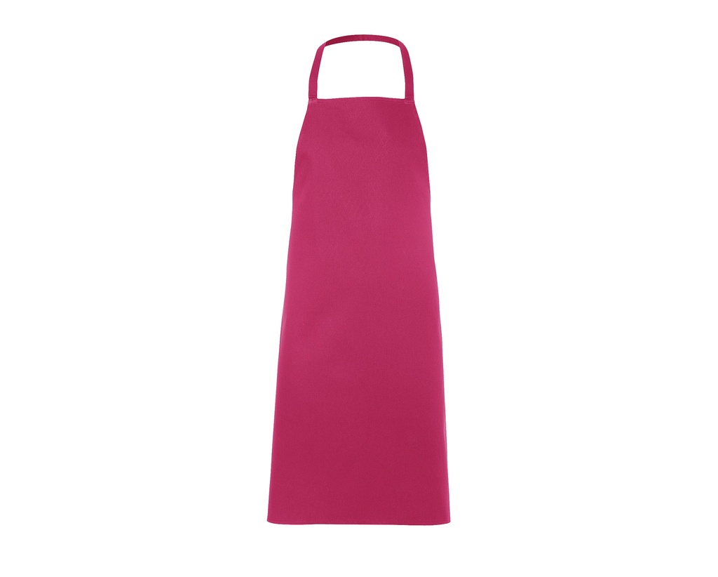 Fartuch Prosty Bawelniany L04094 - Flash Pink