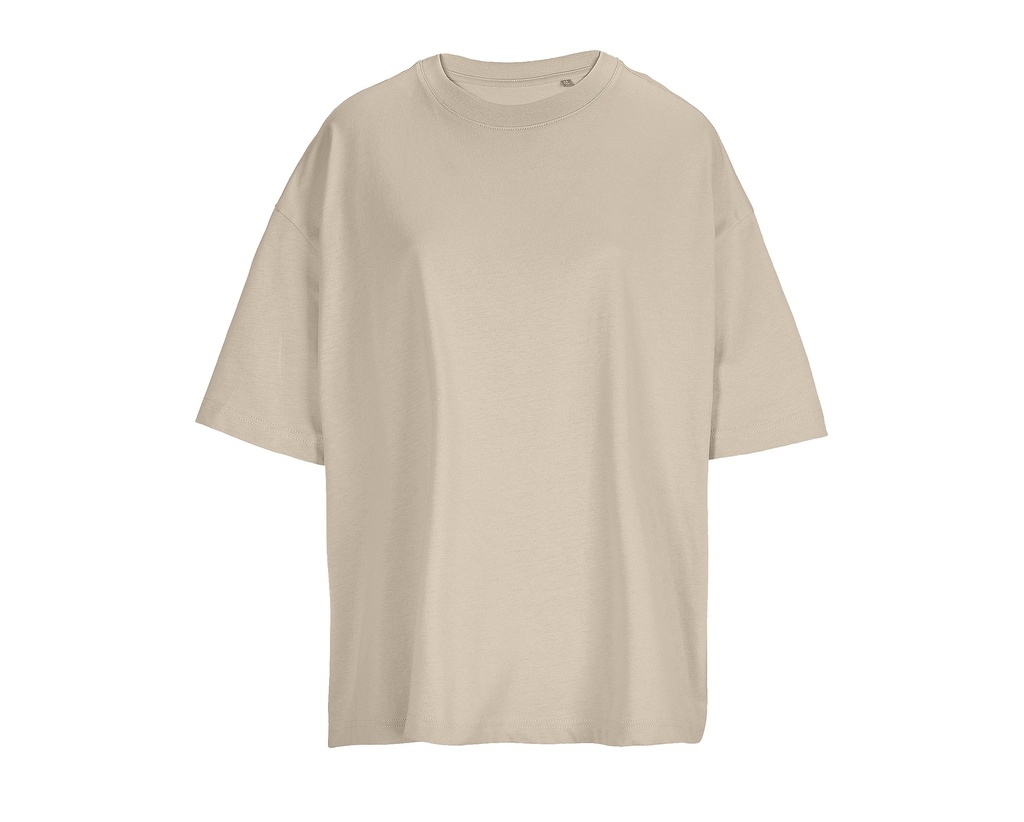 T-shirt Oversize Bawelna Organiczna L03807 - Linen