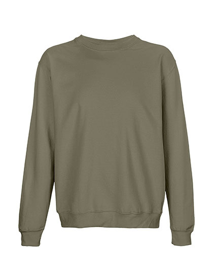 Bluza unisex z okrągłym dekoltem L03814 - Army