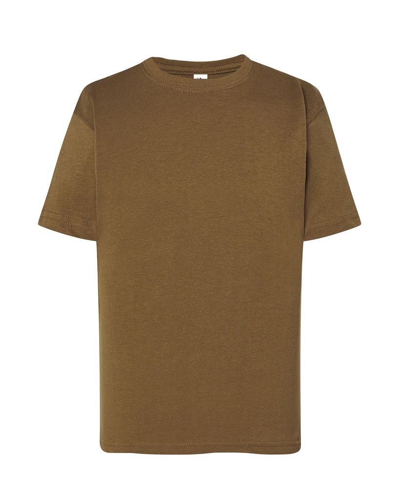 T-Shirt Dzieciecy Klasyczny Bawelniany JHK150K - Khaki