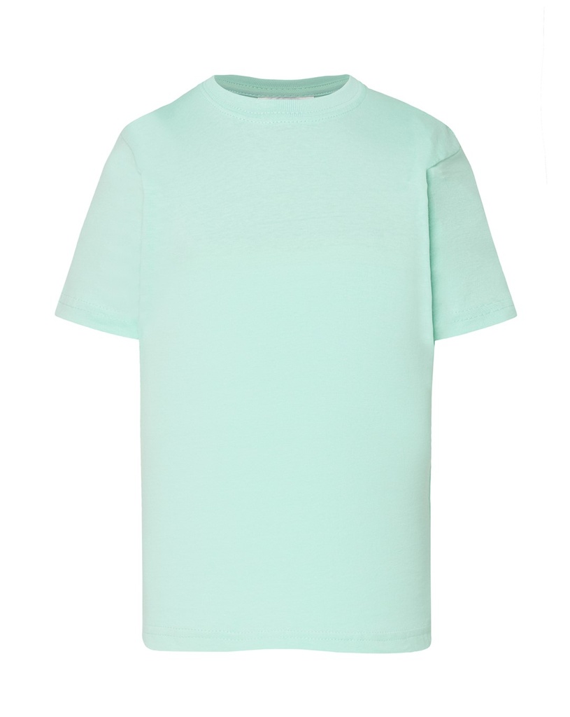 T-Shirt Dzieciecy Klasyczny Bawelniany JHK150K - Mint Green