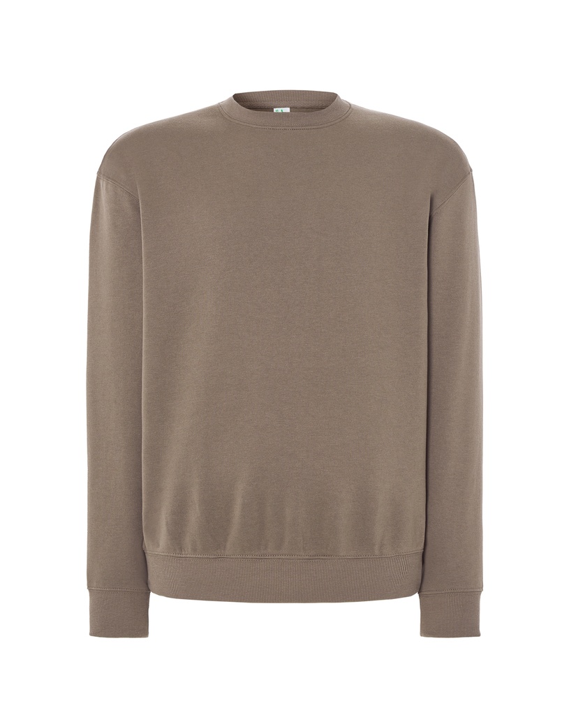 Bluza Unisex Klasyczna Poliester Bawełna JHK320 - Brown