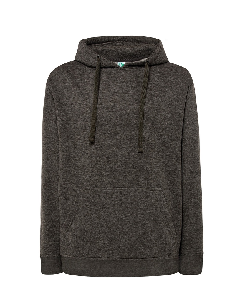 Bluza Kangurka Mieszanka Bawelniana Poliestrowa JHK421 - Charcoal Heather