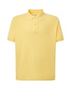 Koszulka Polo Klasyczna Bawelniana Pika JHK510 - Light Yellow
