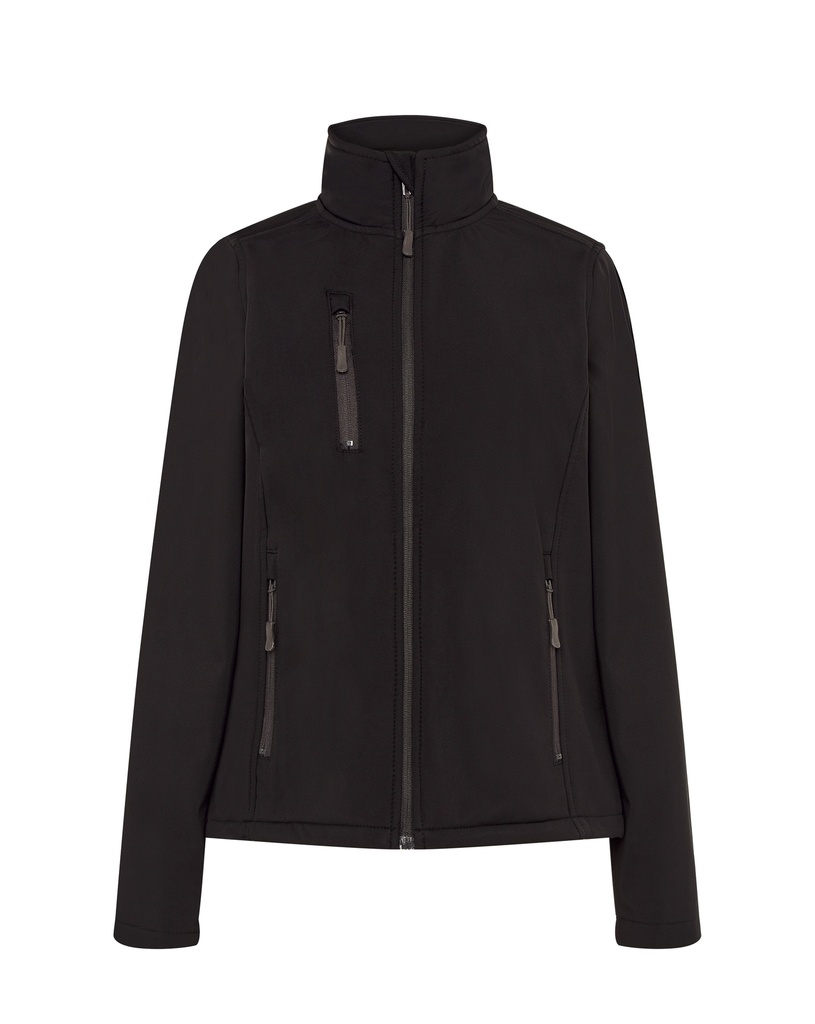 Kurtka damska softshell JHK832 - Black