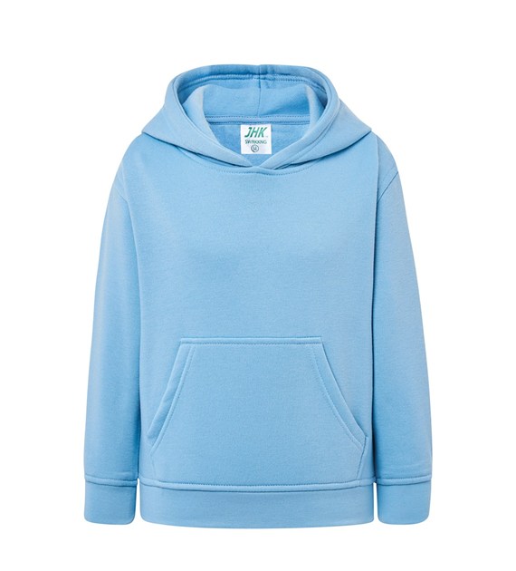 Bluza dziecięca z kapturem JHK421 - Sky Blue