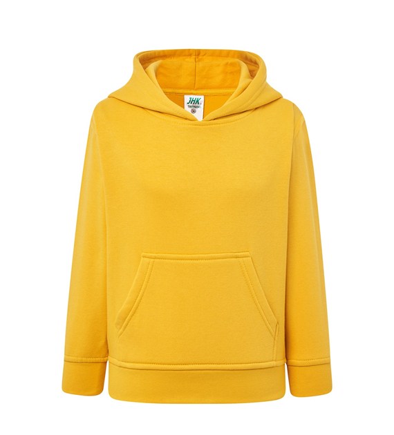 Bluza dziecięca z kapturem JHK421 - Gold