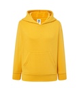 Bluza dziecięca z kapturem JHK421 - Gold