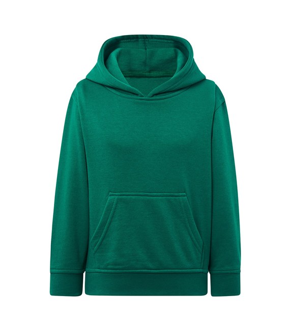 Bluza dziecięca z kapturem JHK421 - Kelly Green