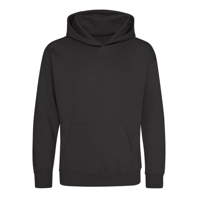 Bluza Dziecięca Klasyczna Czesana z Kapturem JH001K - Storm Grey (Solid)