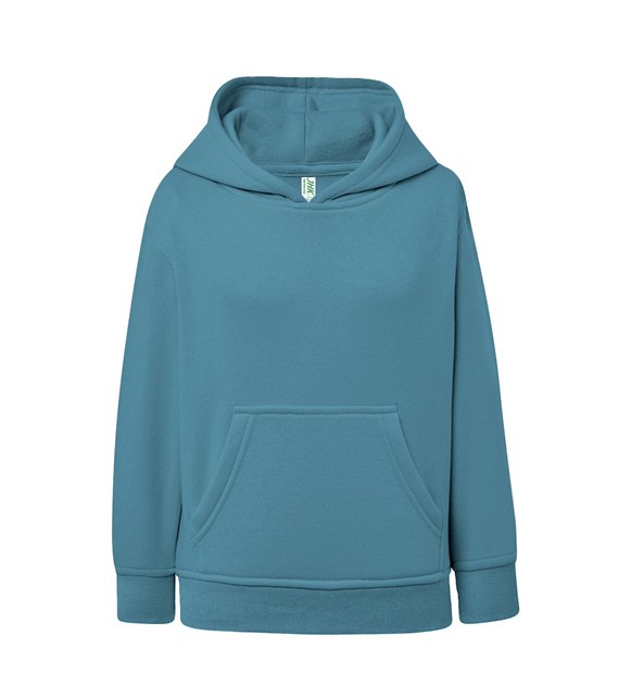 Bluza dziecięca z kapturem JHK421 - Petrol Blue