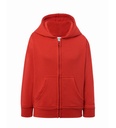 Bluza z kapturem dziecięca na zamek JHK425 - Red