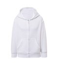 Bluza z kapturem dziecięca na zamek JHK425 - White