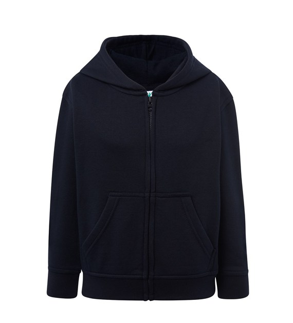 Bluza z kapturem dziecięca na zamek JHK425 - Navy