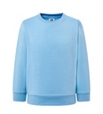 Bluza dziecieca z okraglym dekoltem JHK320 - Sky Blue