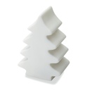 Lamka w ksztalcie choinki zmie CX1362-06 - Bialy