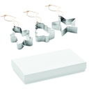 Zestaw do ciasteczek CX1483-16 - Srebrny Mat