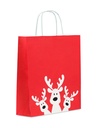 Torba prezentowa srednia CX1565-05 - Czerwony