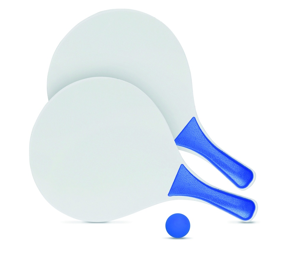 Plażowy komplet tenisowy - Niebieski