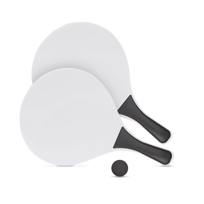 Plażowy komplet tenisowy - Czarny