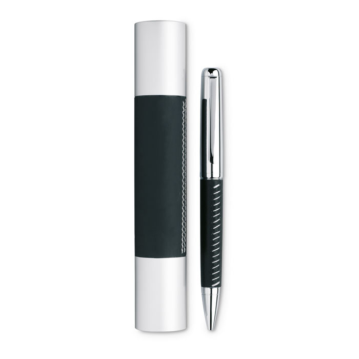 Dlugopis w aluminiowej tubie IT3350-03 - Czarny