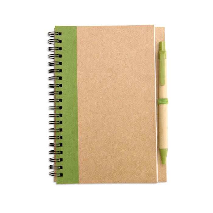 Notes z dlugopisem IT3775-48 - Limonka