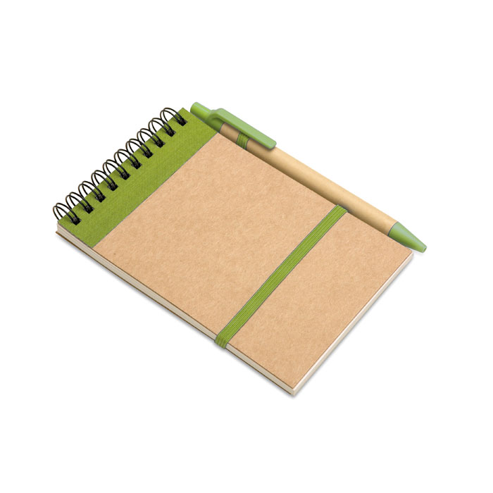 Notes z dlugopisem 70 kartek IT3789-48 - Limonka