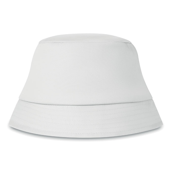 Bawelniany kapelusz 160 gr/m² KC1350-06 - Bialy