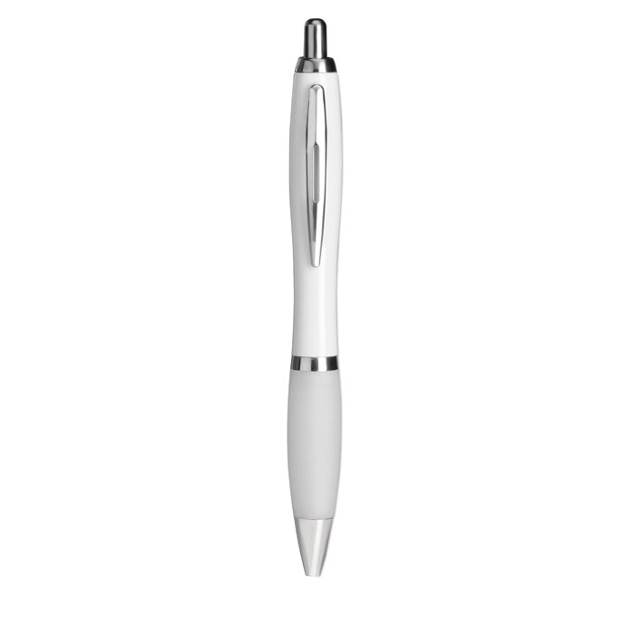 Dlugopis z miekkim uchwytem KC3314-06 - Bialy