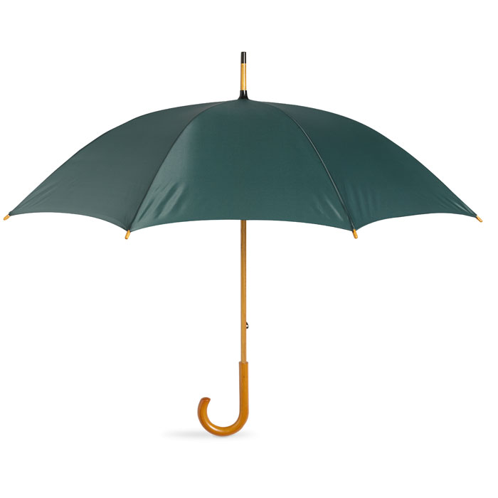 Parasol z drewniana raczka KC5132-09 - Zielony