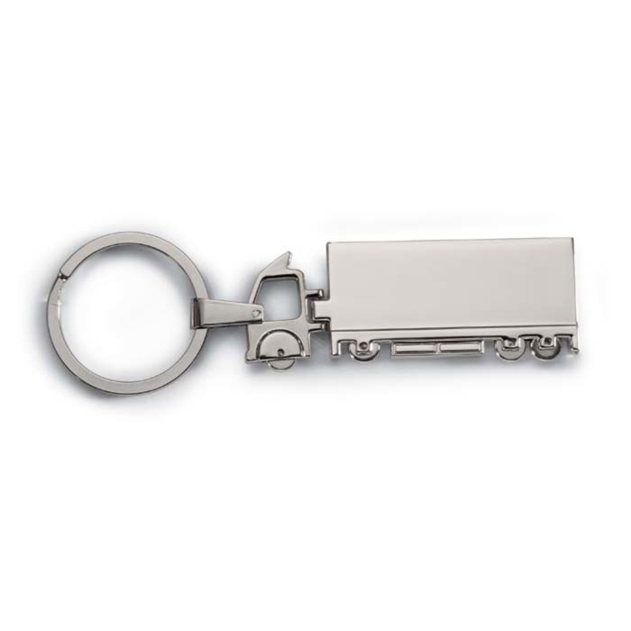 Brelok ciezarowka. Metal KC6300-14 - Srebrny