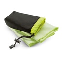 Recznik sportowy w etui KC6333-09 - Zielony
