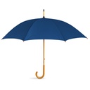 Parasol z drewniana raczka KC5132-04 - Niebieski