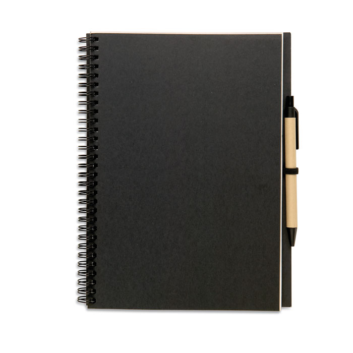Notes z dlugopisem KC7013-03 - Czarny