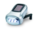 Latarka LED KC7130-16 - Srebrny Mat
